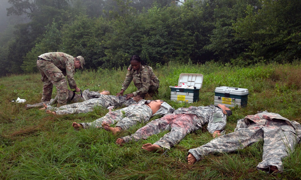 Pennsylvania National Guard Medics Conduct Mass Casualty Exercise