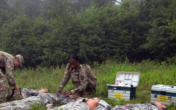 Pennsylvania National Guard Medics Conduct Mass Casualty Exercise