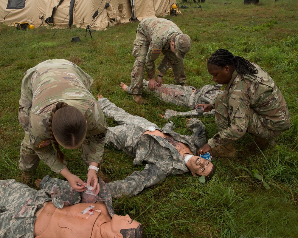 Pennsylvania National Guard Medics Conduct Mass Casualty Exercise