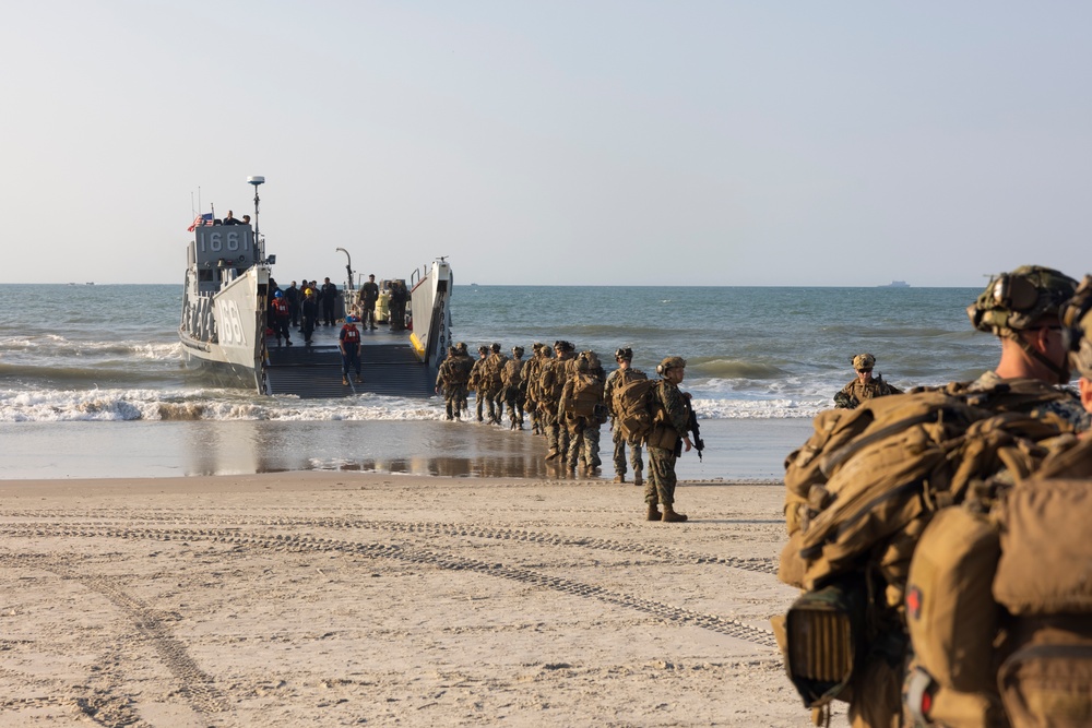 Atlantic Alliance 2025 Beach Raid Rehearsal