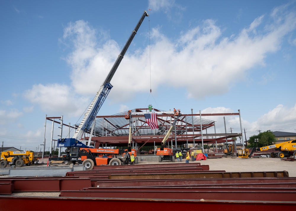 Dunn Dental Clinic Reaches Construction Milestone With Topping Out Ceremony