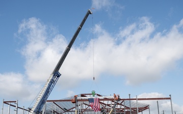Dunn Dental Clinic Reaches Construction Milestone With Topping Out Ceremony