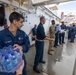 Dominican Republic Partients Board USNS Comfort CP25