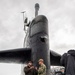 Commander Naval Forces Europe-Africa visits USS Newport NEWS (SSN 750) during Iceland Port Call