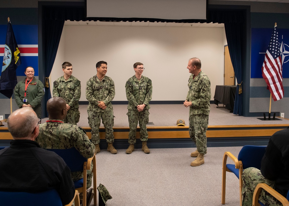 U.S. Naval Forces Europe-Africa visits VP-46