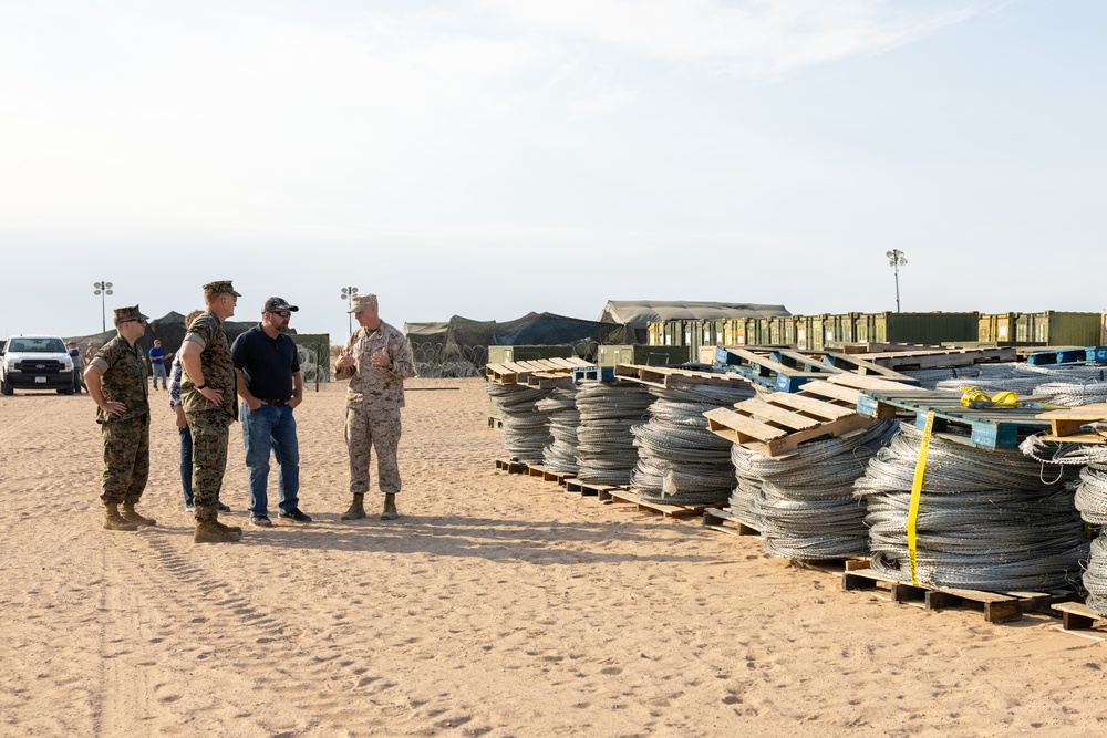 Mayor of Yuma tours ranges and border