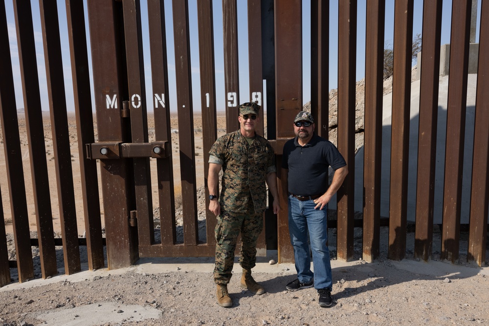 Mayor of Yuma tours ranges and border