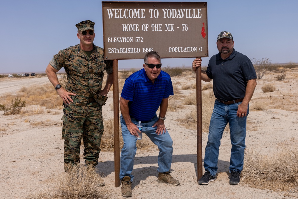 Mayor of Yuma tours ranges and border