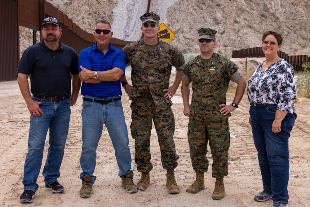 Mayor of Yuma tours ranges and border
