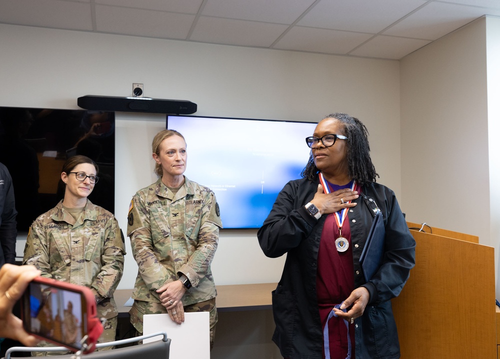 Tonya A. Hymes Receives Meritorious Service Award
