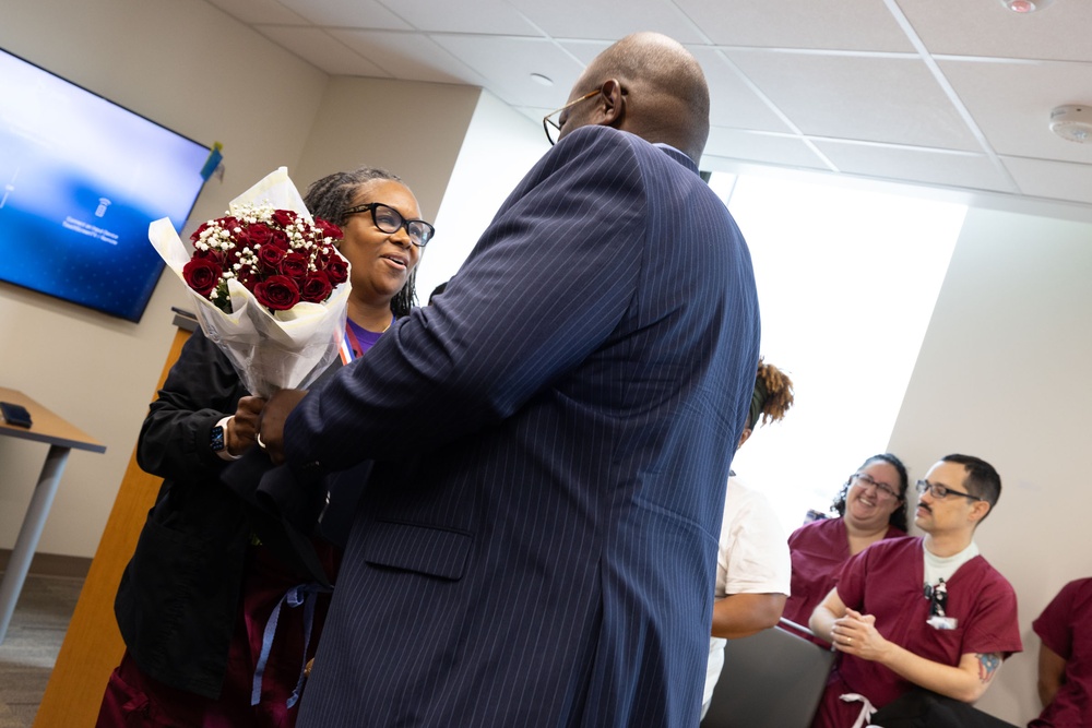 Tonya A. Hymes Receives Meritorious Service Award