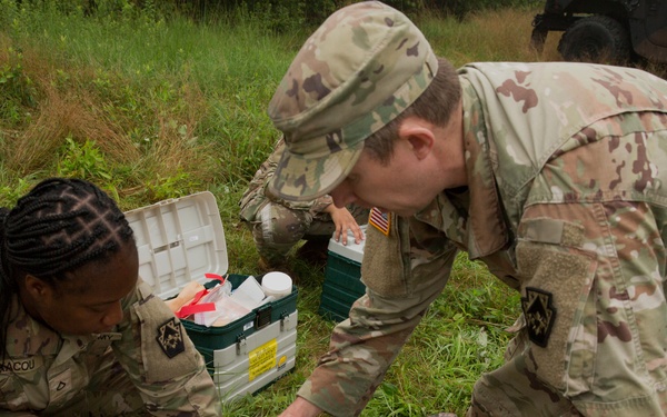Pennsylvania National Guard Medics Conduct Mass Casualty Exercise