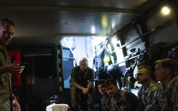 Atlantic Alliance 2025 2d Battalion, 6th Marine Regiment Aboard Dutch LCU