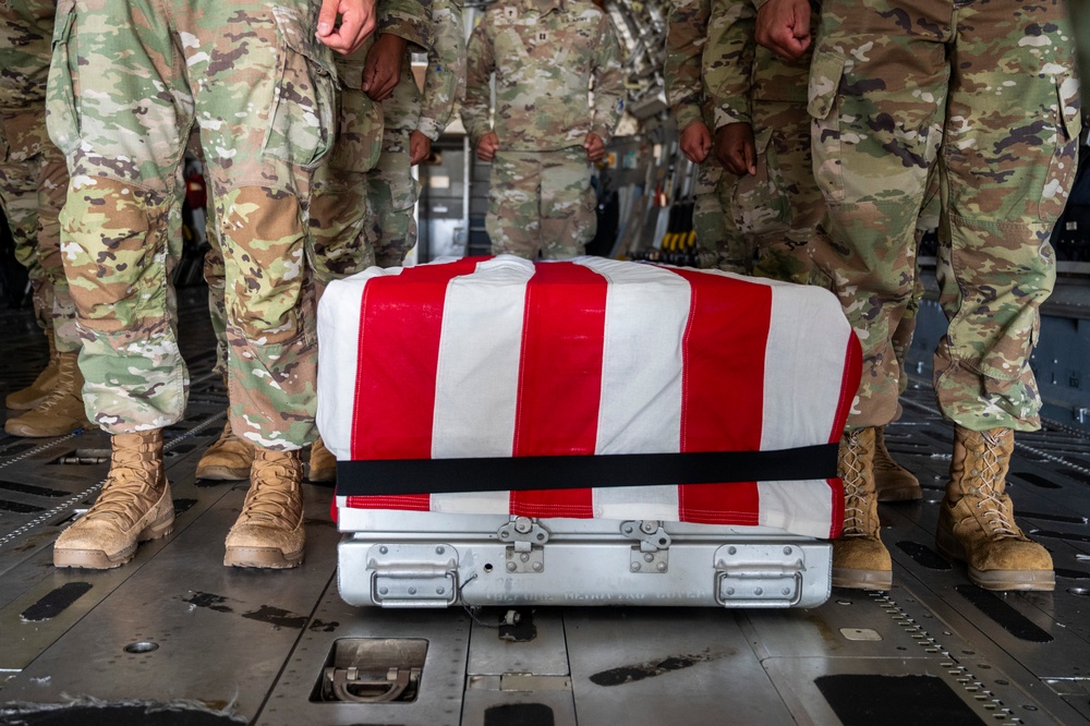 JBLM chaplains and religious teams conduct dignified transfer ramp ceremony training