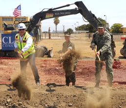 Groundbreaking Ceremony for new Recruit Barracks at MCRD San Diego