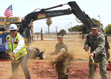 Groundbreaking Ceremony for new Recruit Barracks at MCRD San Diego