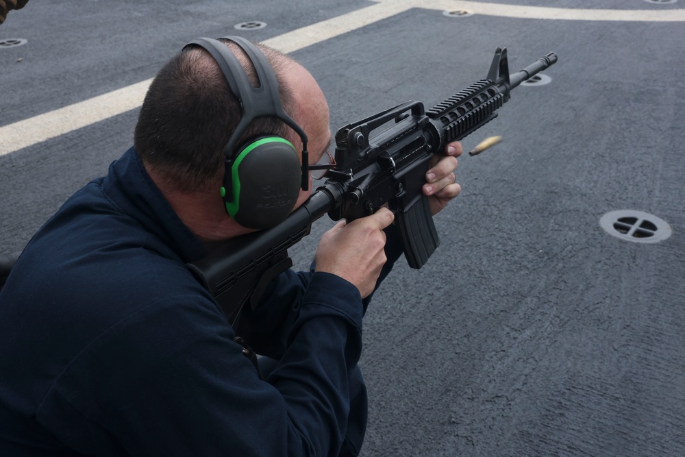 USS Bainbridge (DDG 96) Live Fire