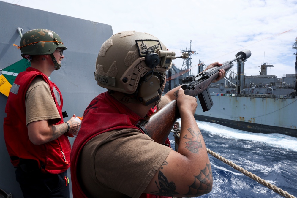 USS Bainbridge (DDG 96) Replenishment-at-Sea
