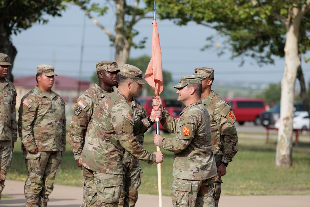 258th Signal Co, 100th BSB Change of Command Ceremony
