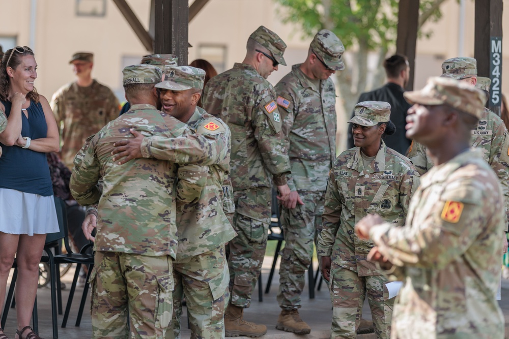 258th Signal Co, 100th BSB Change of Command Ceremony