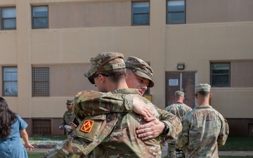 258th Signal Co, 100th BSB Change of Command Ceremony