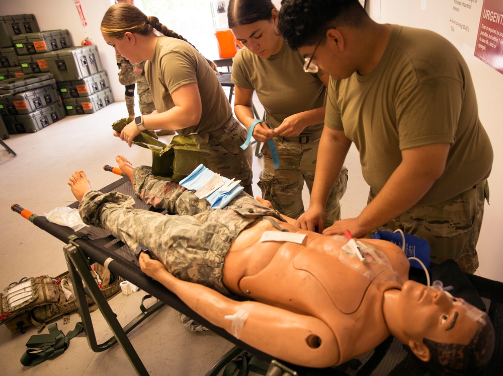 Pennsylvania National Guard Medics Conduct Mass Casualty Exercise