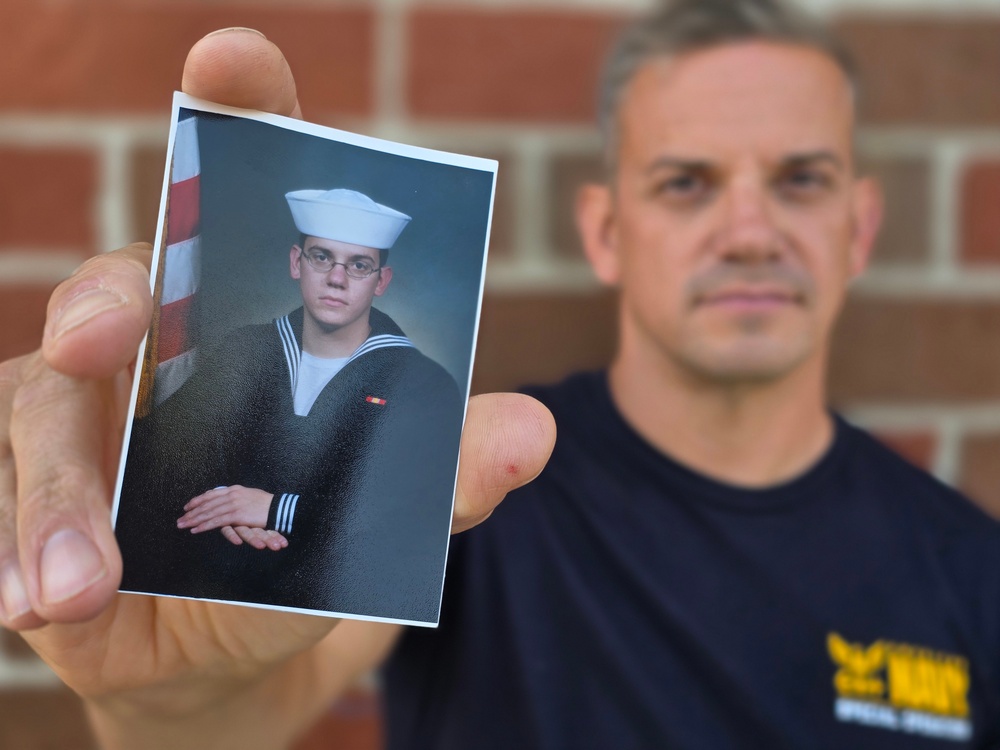Father and Son Enlist in Navy Together
