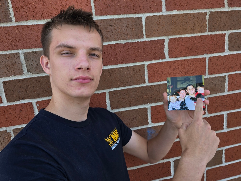 Father and Son Enlist in Navy Together