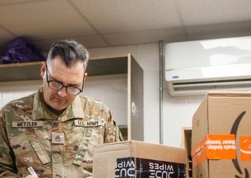 17th Special Troops Battalion Mail Room Operations