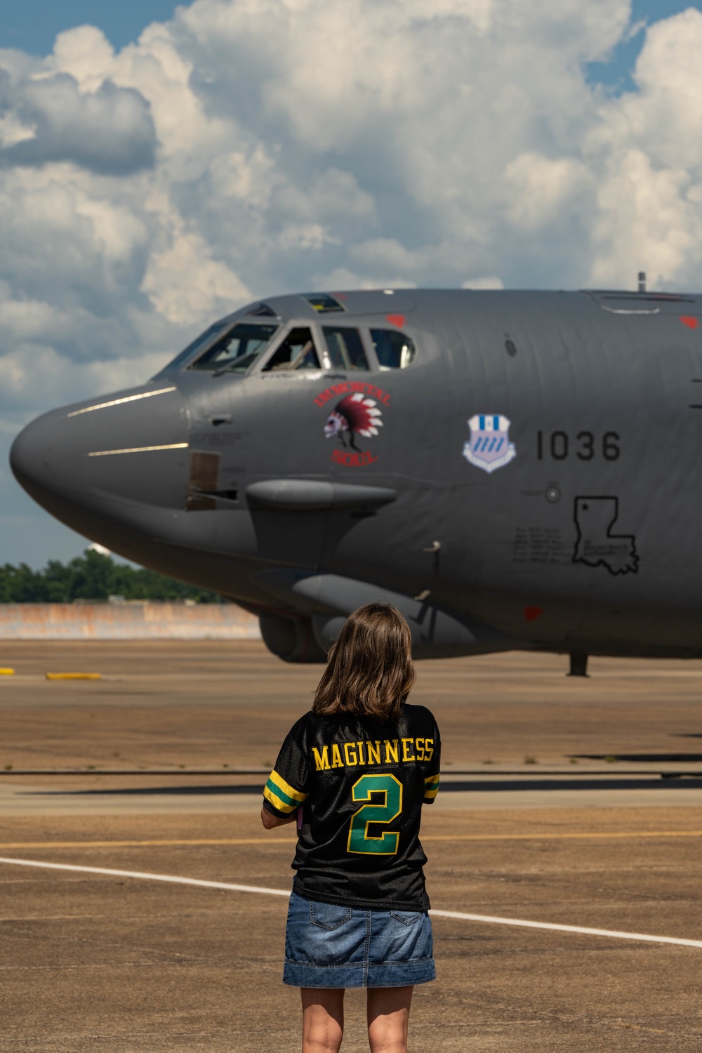 Col. Maginness' Fini Flight as 2nd Bomb Wing Commander