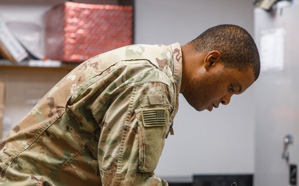 17th Special Troops Battalion Mail Room Operations