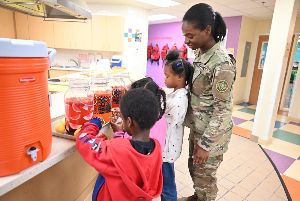 Kouma SAC celebrates Lemonade Day with fun splash of sweetness, sprinkle of cuteness at Fort Cavazos