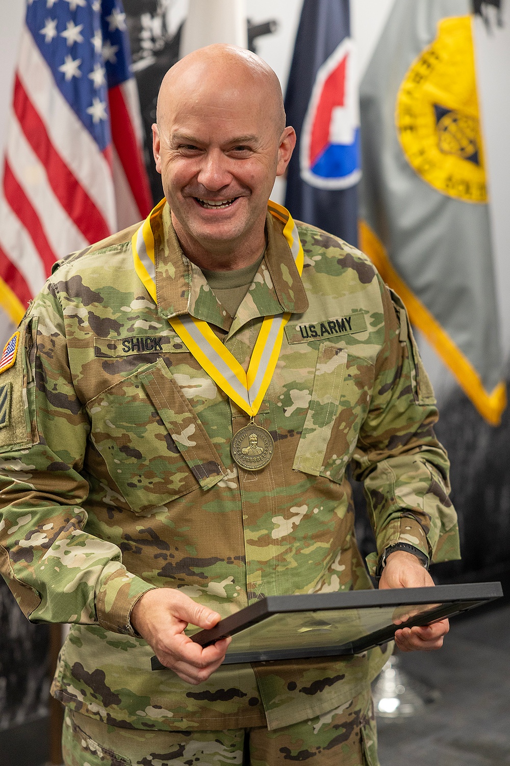 Shick awarded Towson Medallion