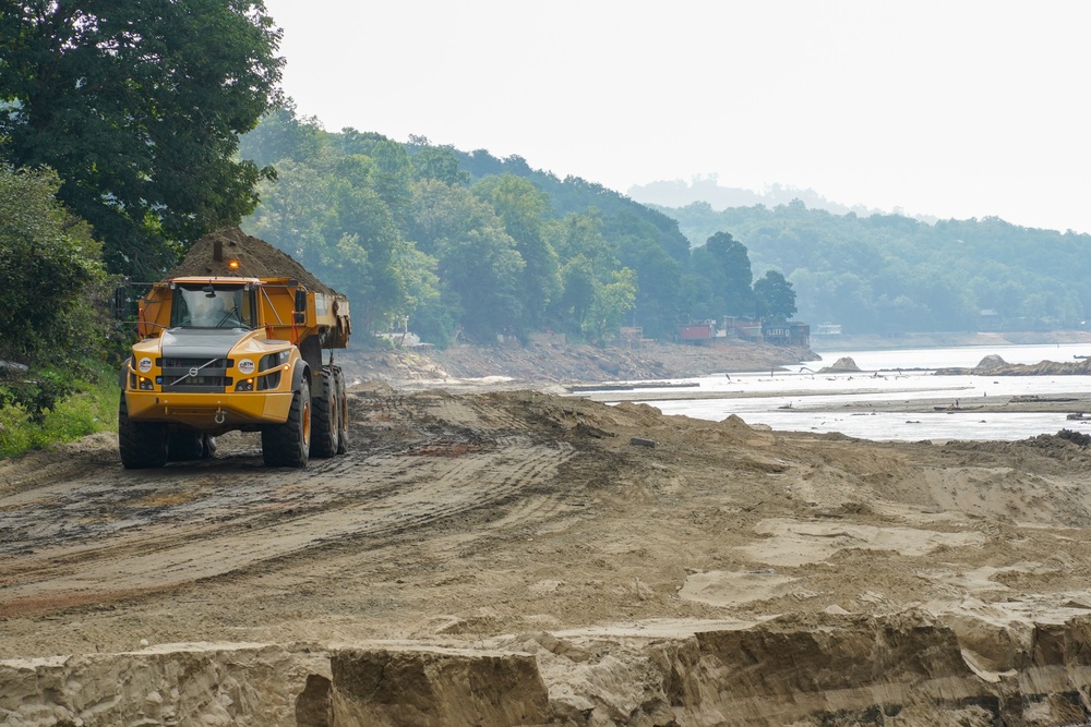 Debris removal continues at Lake Lure, North Carolina