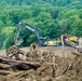 Debris removal continues at Lake Lure, North Carolina