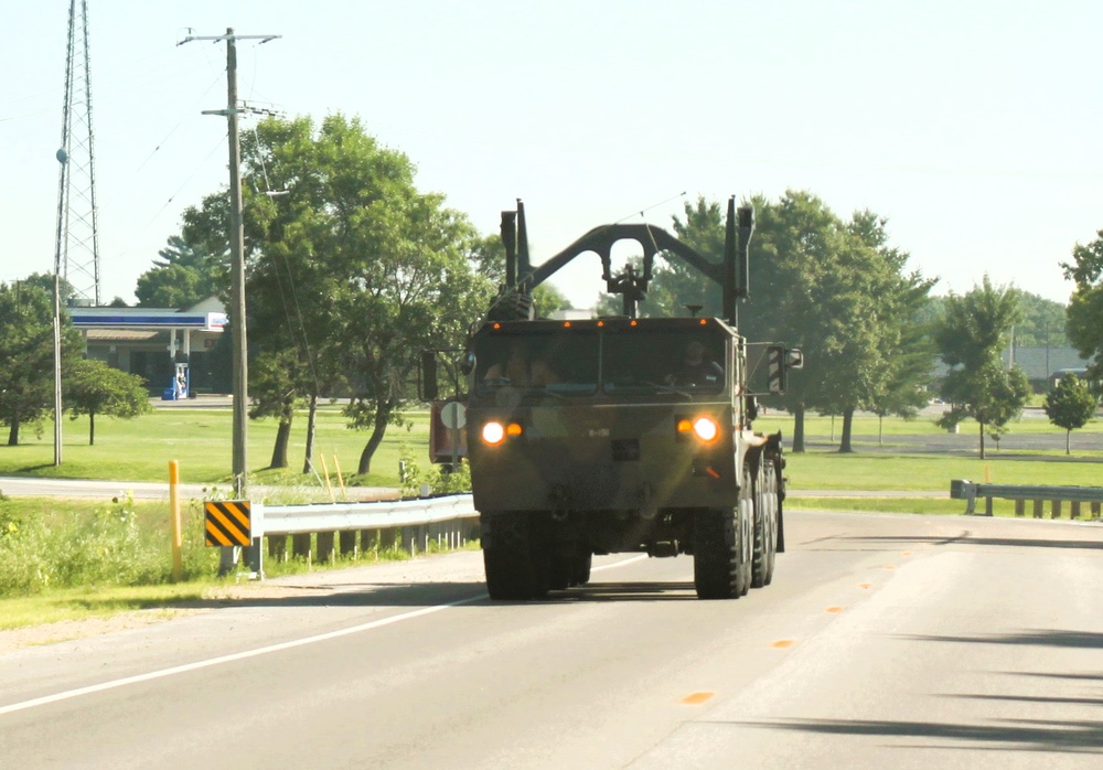 July 2025 training operations at Fort McCoy