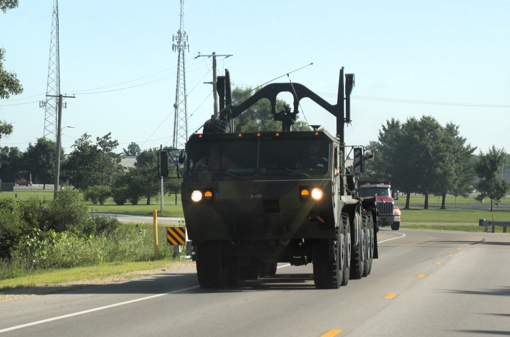 July 2025 training operations at Fort McCoy