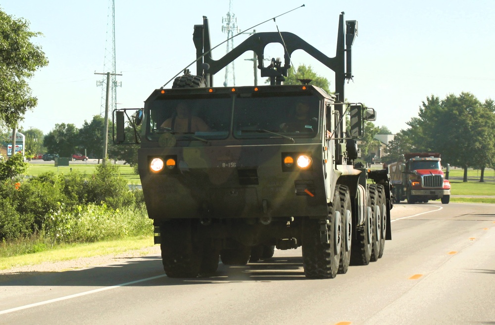 July 2025 training operations at Fort McCoy