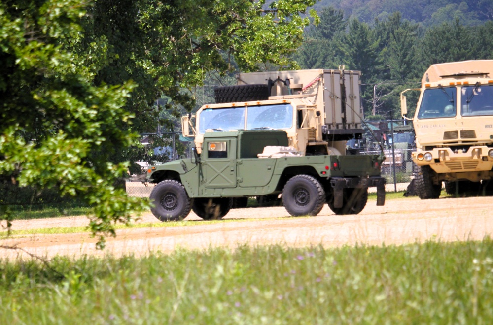 July 2025 training operations at Fort McCoy