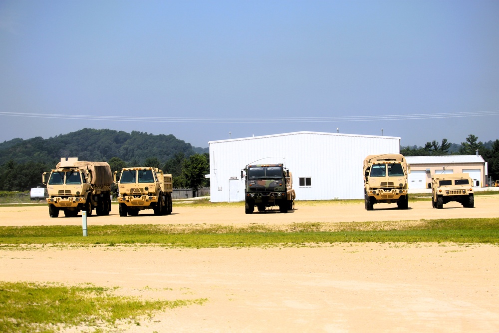 July 2025 training operations at Fort McCoy