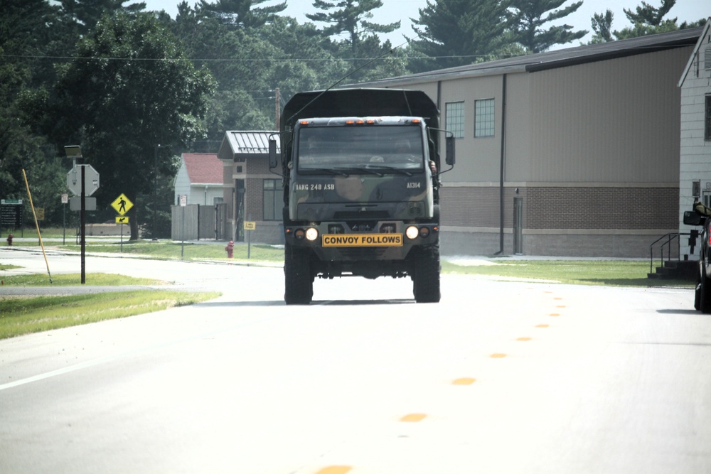 July 2025 training operations at Fort McCoy