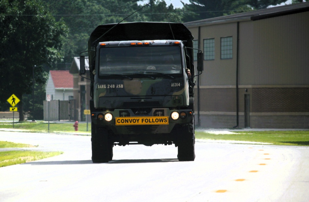 July 2025 training operations at Fort McCoy