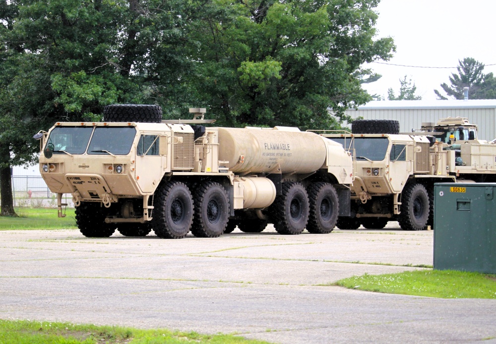 July 2025 training operations at Fort McCoy