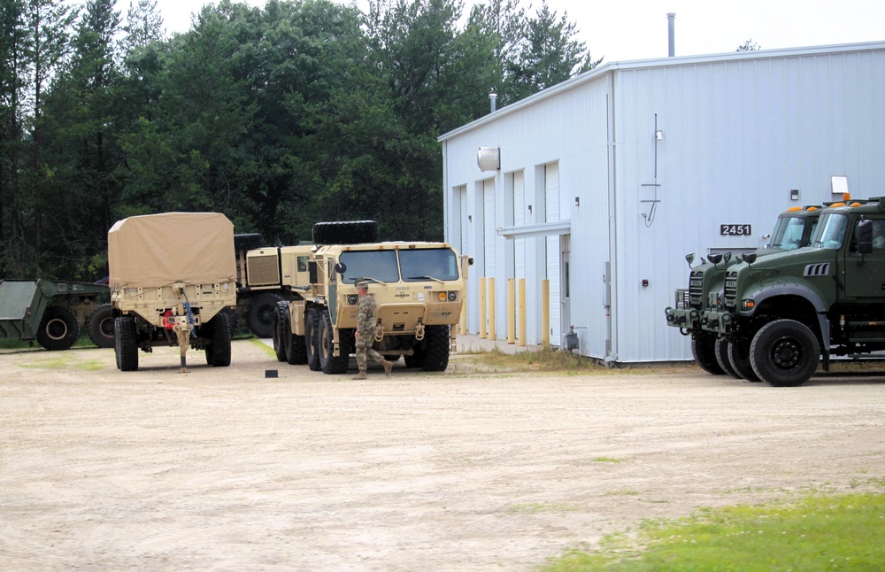 July 2025 training operations at Fort McCoy