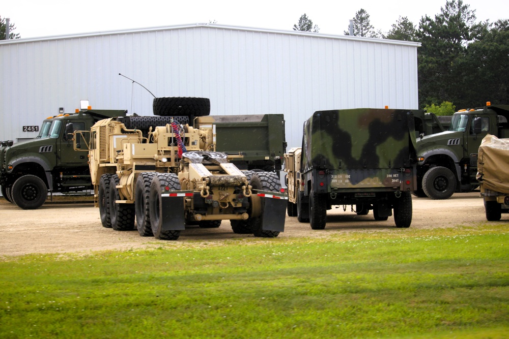 July 2025 training operations at Fort McCoy