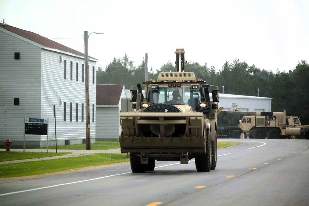 July 2025 training operations at Fort McCoy