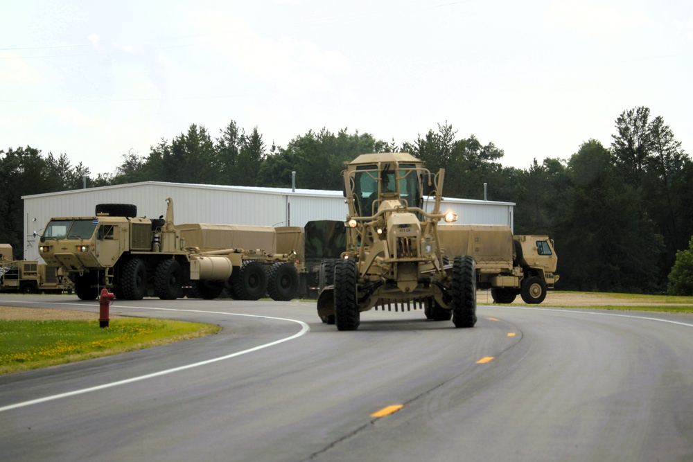 July 2025 training operations at Fort McCoy