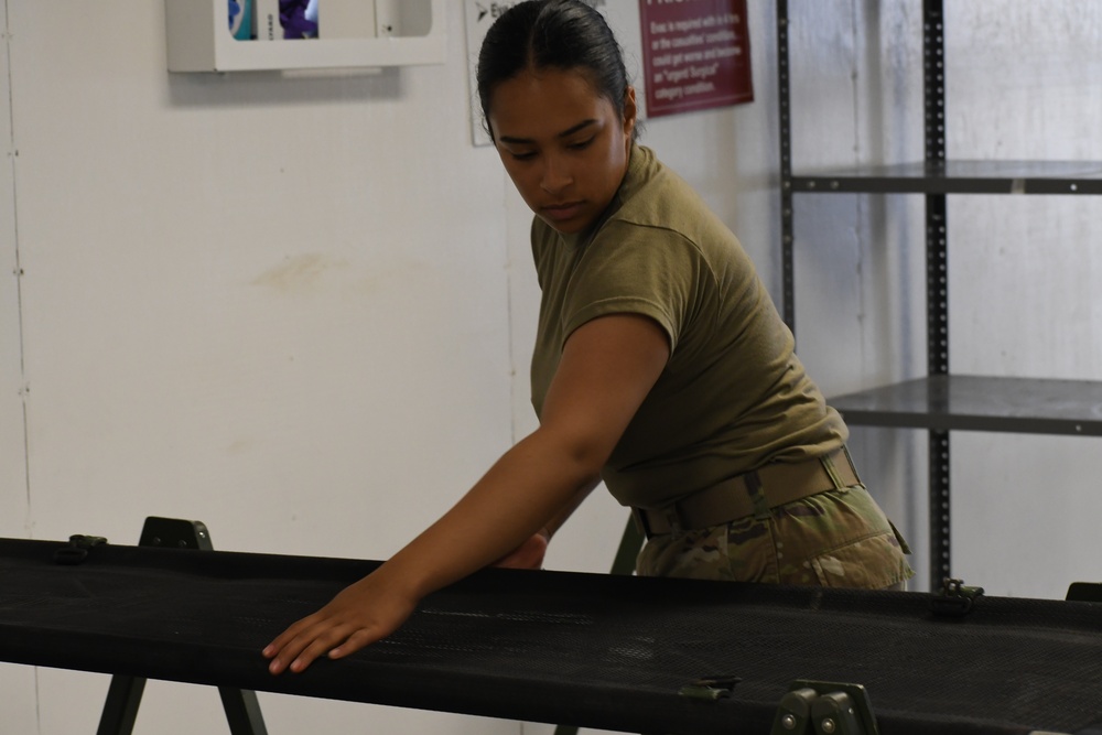 108th MCAS medical training at Fort Indiantown Gap