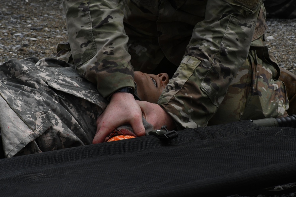 108th MCAS medical training at Fort Indiantown Gap