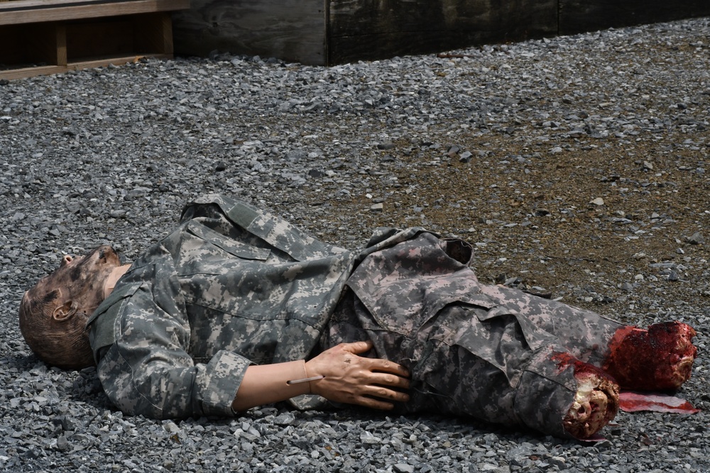 108th MCAS medical training at Fort Indiantown Gap
